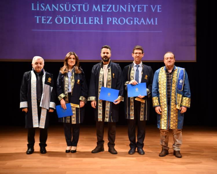 Enstitümüz Mezuniyet ve Tez Ödülleri Töreni