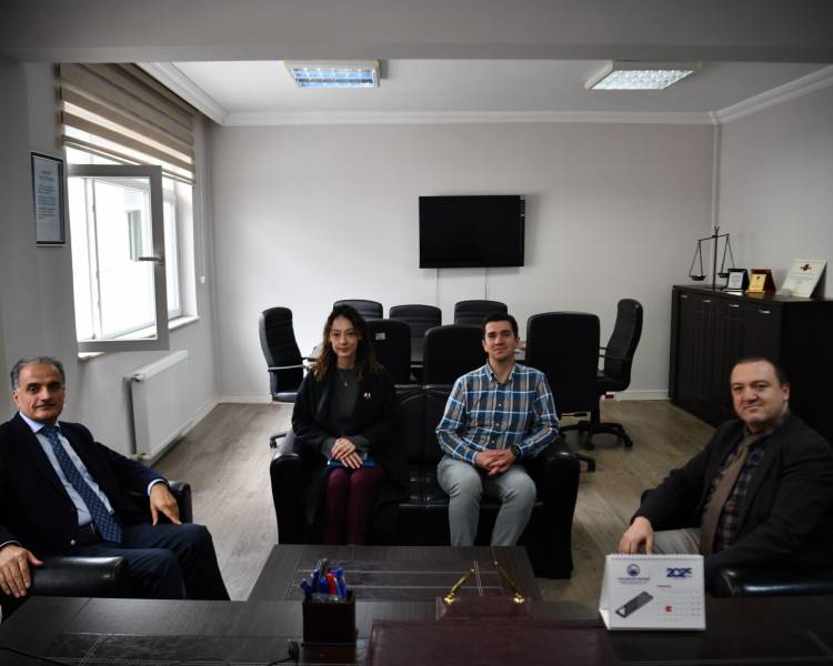 Rektörümüz Sayın Prof. Dr. Hamza Al Enstitümüzü Ziyaret Etti